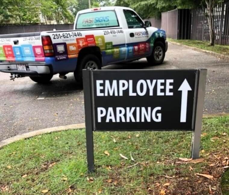 Wayfinding Parking Sign